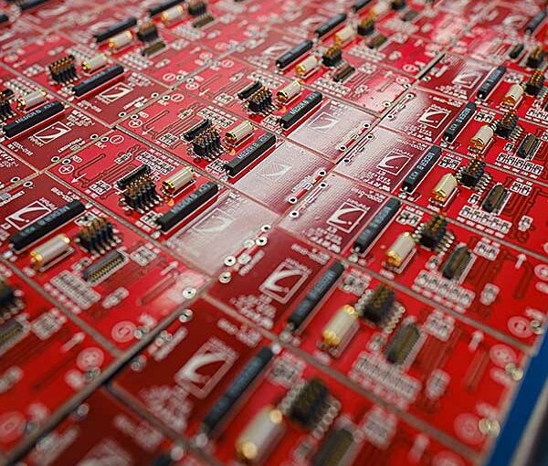 Circuit Board Red Pro-Active Engineering